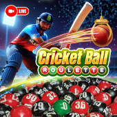 Cricket Ball Roulette live casino on km888